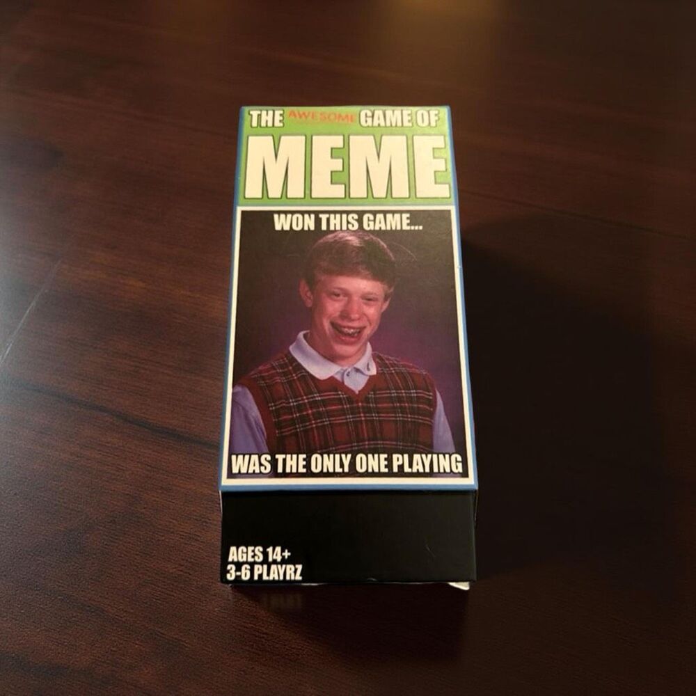 “The Awesome Game of Meme," by Cardinal Games Laugh your BUTT off too FUNNY!!